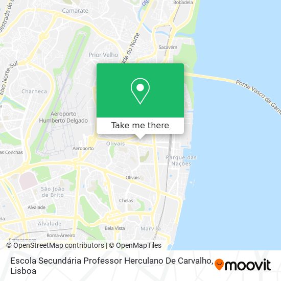 Escola Secundária Professor Herculano De Carvalho map
