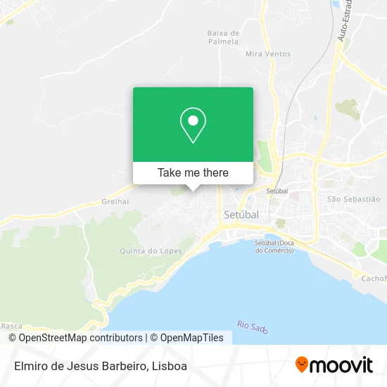 Elmiro de Jesus Barbeiro map