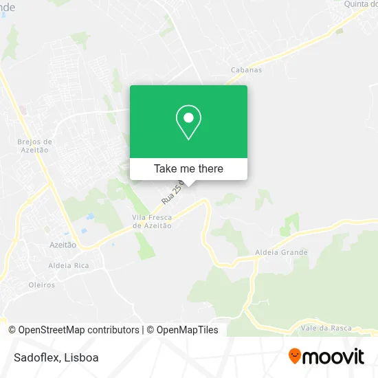 Sadoflex map