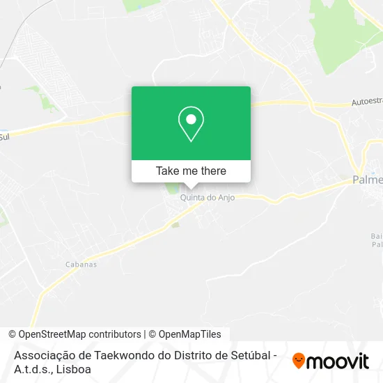 Associação de Taekwondo do Distrito de Setúbal - A.t.d.s. map