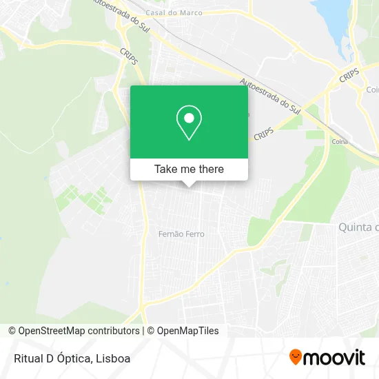 Ritual D Óptica map