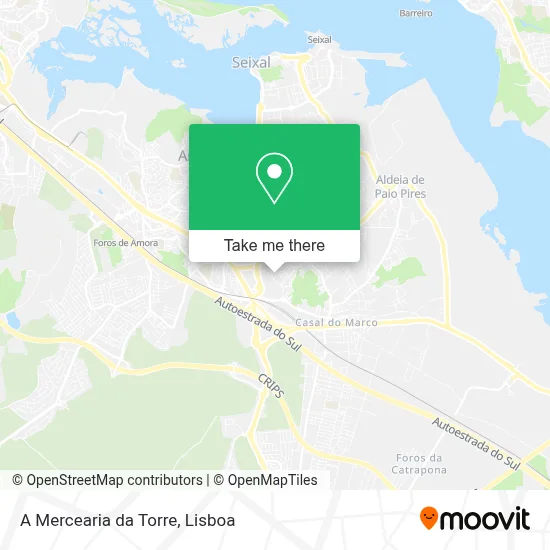 A Mercearia da Torre map