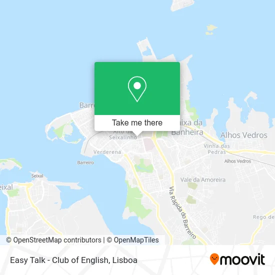 Easy Talk - Club of English map