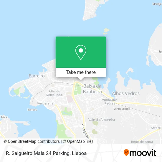 R. Salgueiro Maia 24 Parking map