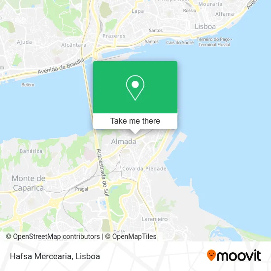 Hafsa Mercearia map