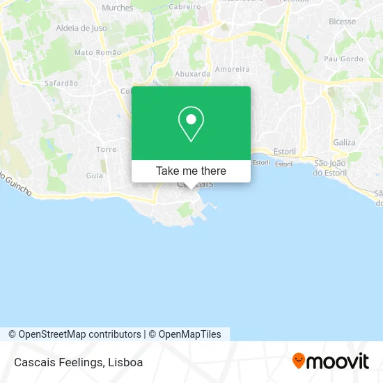 Cascais Feelings map