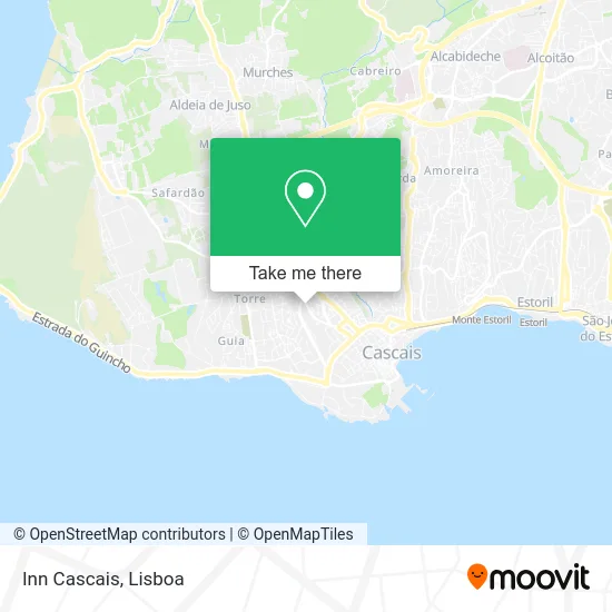 Inn Cascais map