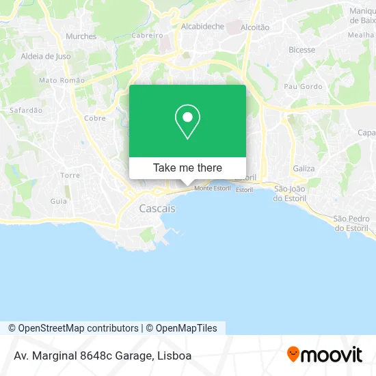 Av. Marginal 8648c Garage map