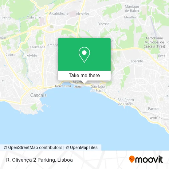 R. Olivença 2 Parking map