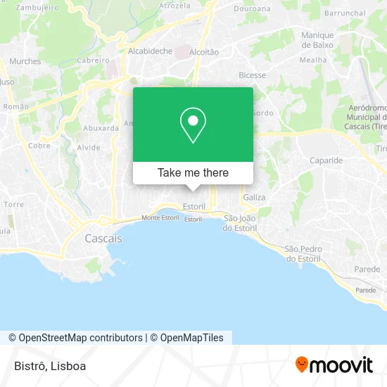 Bistrô mapa