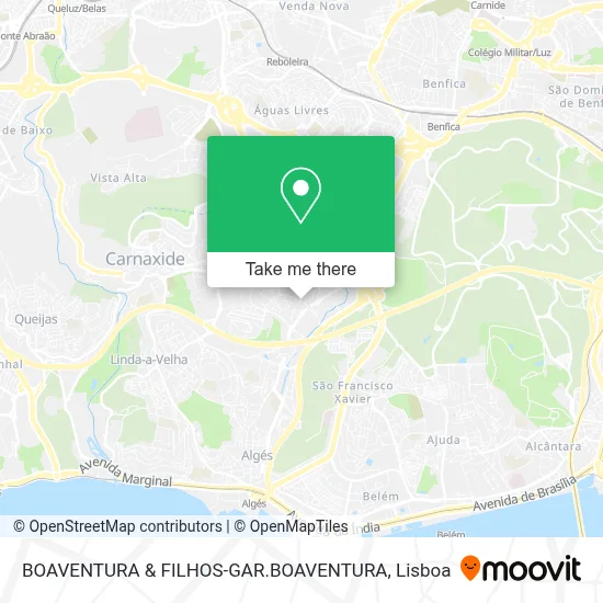 BOAVENTURA & FILHOS-GAR.BOAVENTURA map