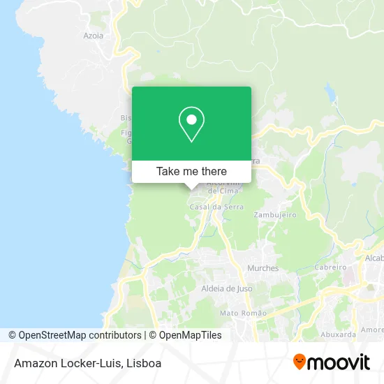 Amazon Locker-Luis map