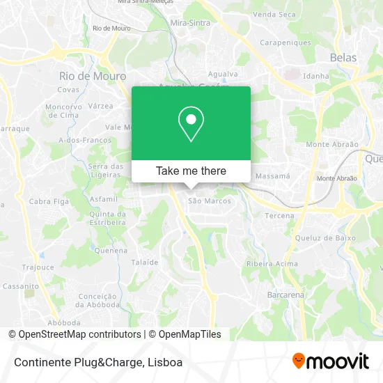 Continente Plug&Charge map