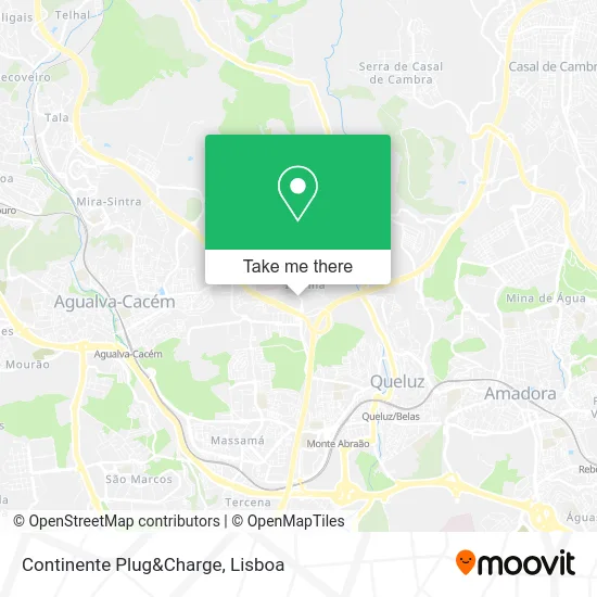 Continente Plug&Charge map