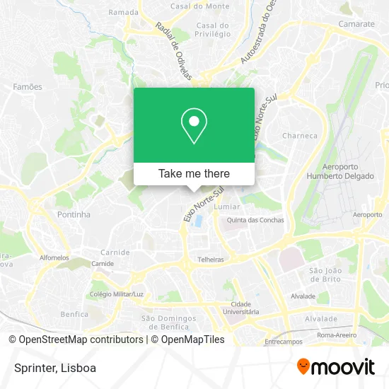 Sprinter map