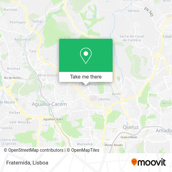 Fraternida map