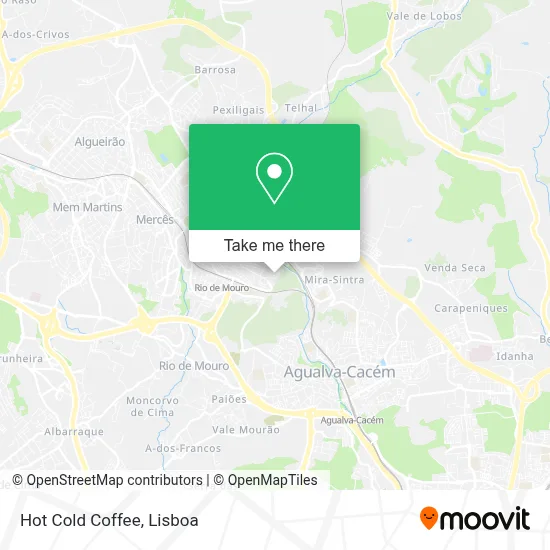 Hot Cold Coffee map