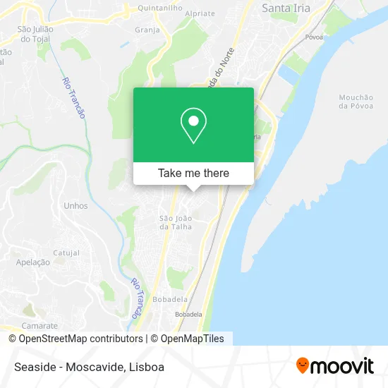 Seaside - Moscavide map