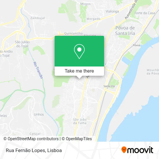 Rua Fernão Lopes map