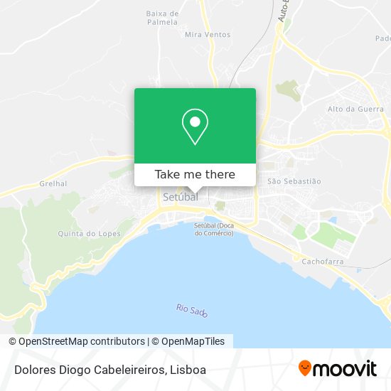 Dolores Diogo Cabeleireiros mapa