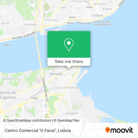 Centro Comercial "O Faraó" map
