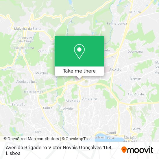 Avenida Brigadeiro Victor Novais Gonçalves 164 map
