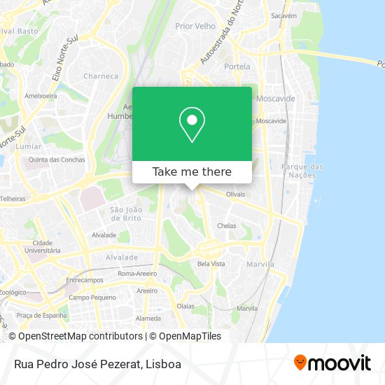 Rua Pedro José Pezerat map