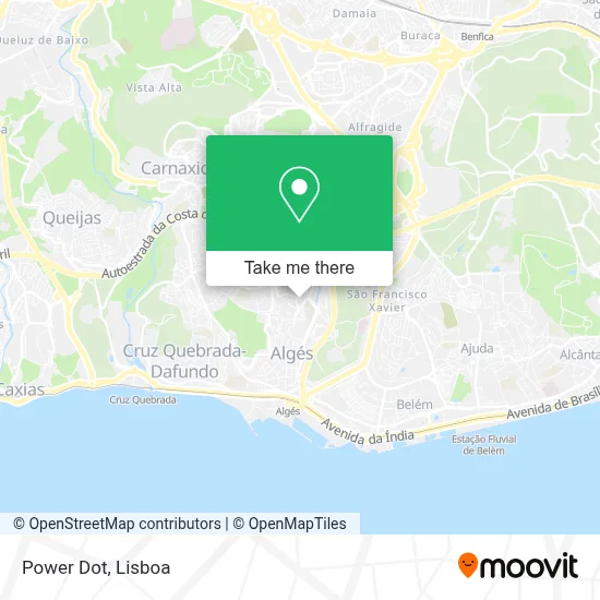 Power Dot map