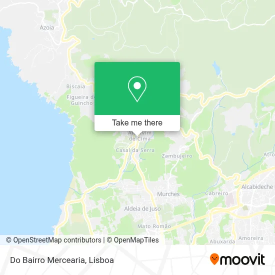 Do Bairro Mercearia map