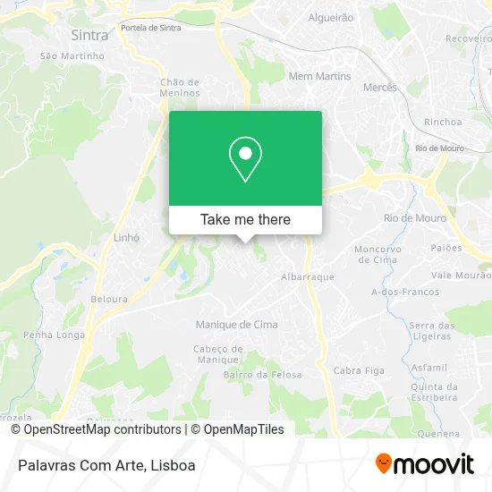 Palavras Com Arte map