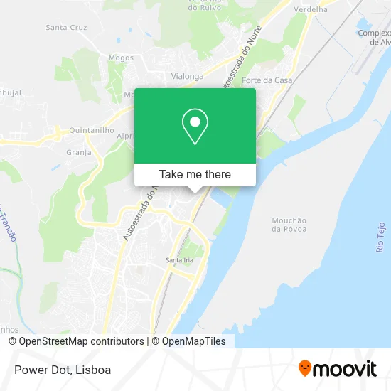 Power Dot map