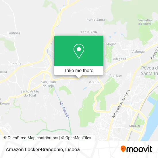 Amazon Locker-Brandonio map
