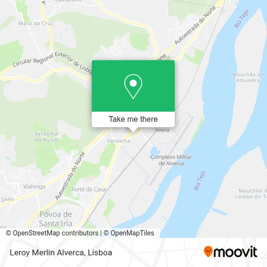 Leroy Merlin Alverca map