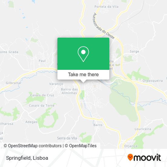 Springfield map