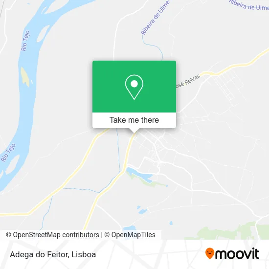 Adega do Feitor map