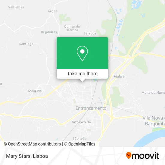 Mary Stars map