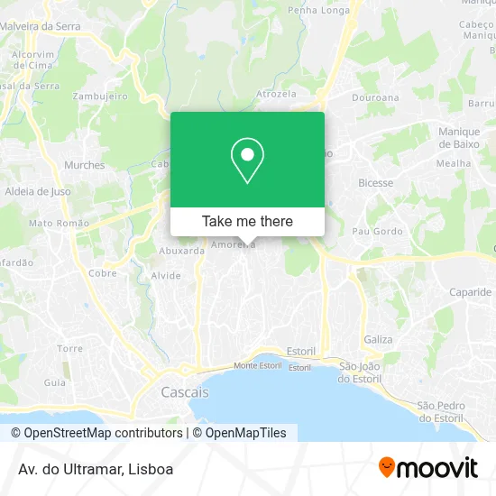Av. do Ultramar map