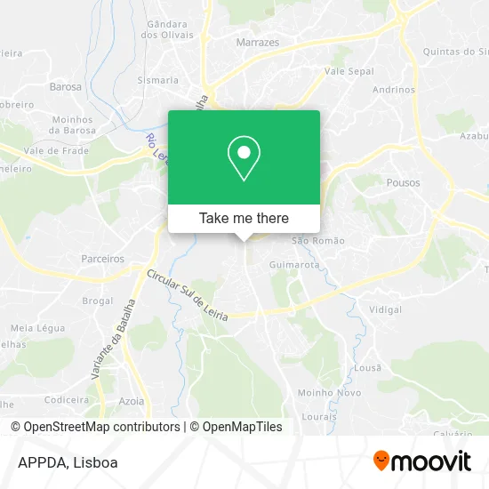 APPDA map
