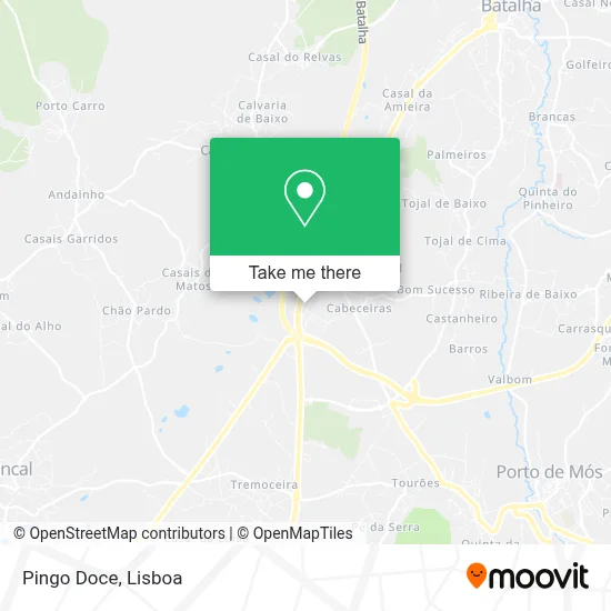 Pingo Doce map
