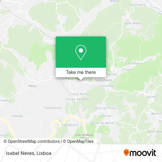 Isabel Neves map