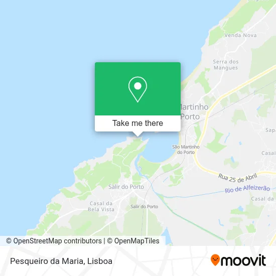 Pesqueiro da Maria map