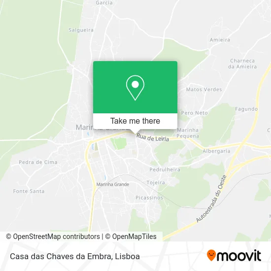 Casa das Chaves da Embra map