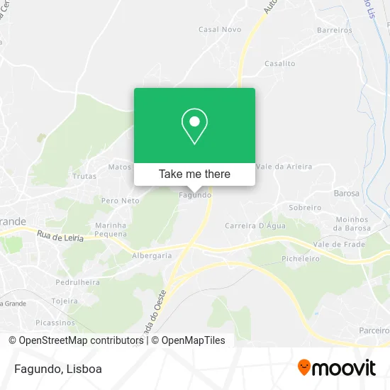 Fagundo map