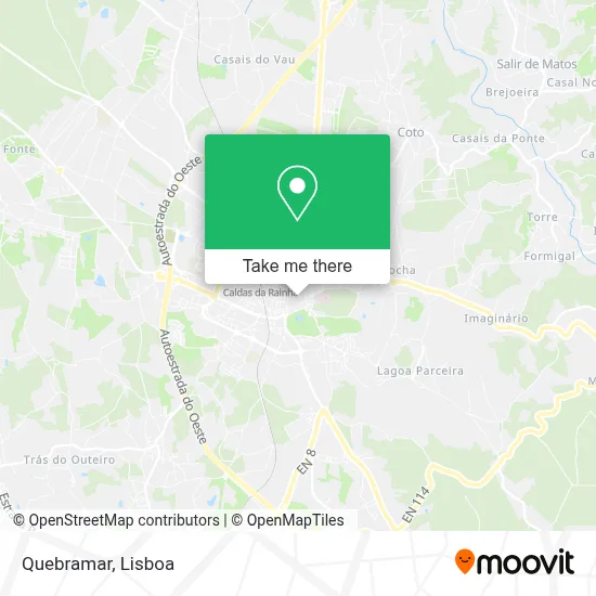 Quebramar map