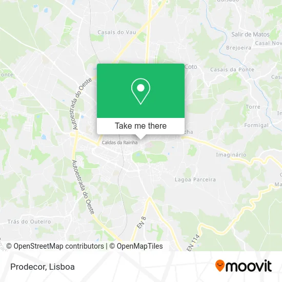 Prodecor map