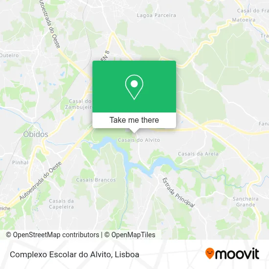 Complexo Escolar do Alvito map