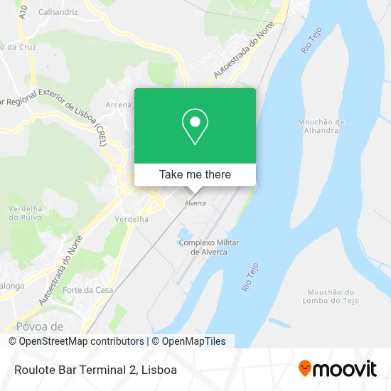 Roulote Bar Terminal 2 map