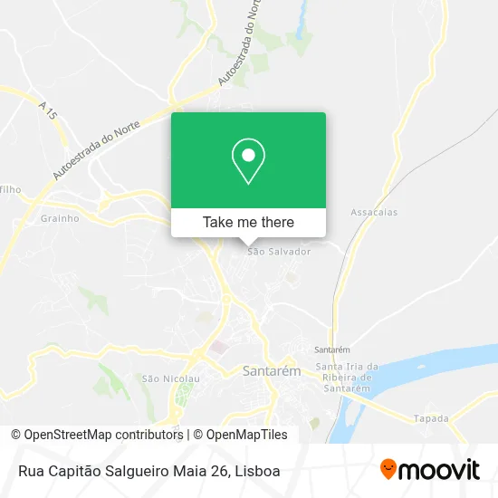 Rua Capitão Salgueiro Maia 26 map