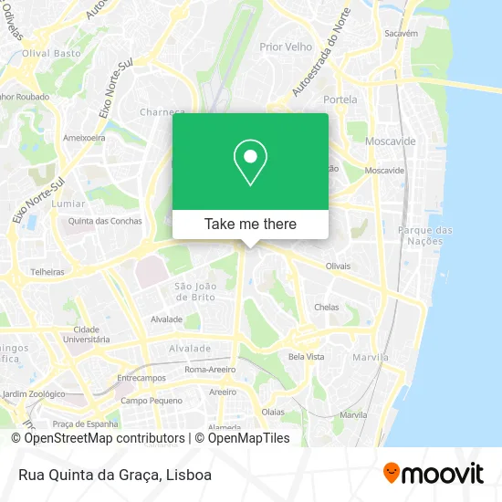 Rua Quinta da Graça map