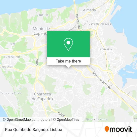 Rua Quinta do Salgado map